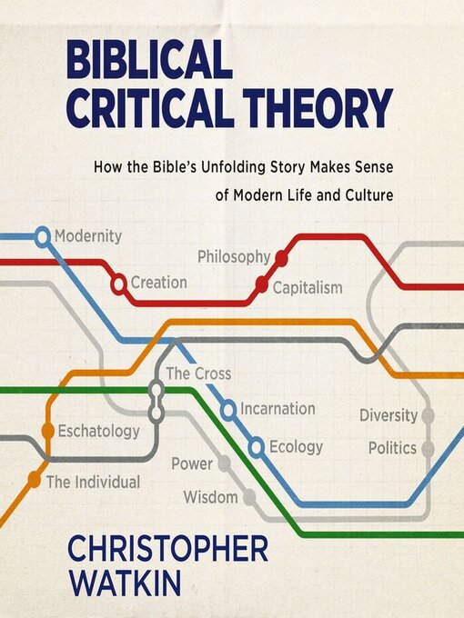 Title details for Biblical Critical Theory by Christopher Watkin - Available